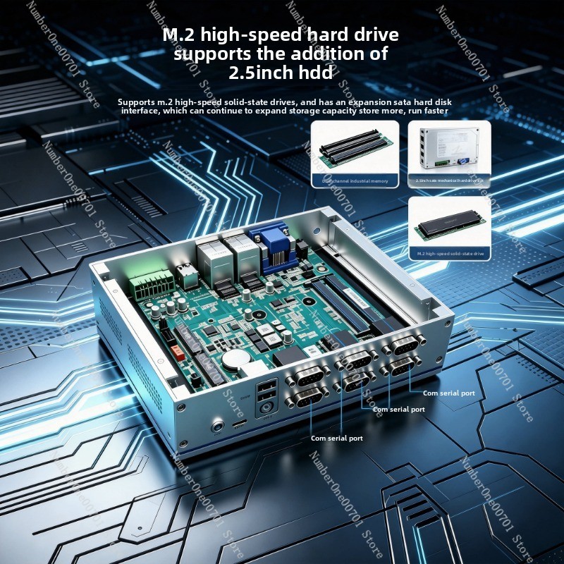 Fanless Industrial Pc Rs485 Core I7 - Fanless Embedded Industrial Mini PC 6