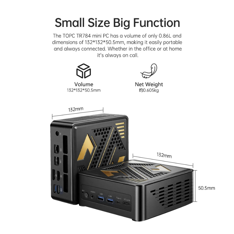 TOPC OCuLink Mini PC Ryzen 7 7 - Oculink Egpu Mini Pc 评论和价格