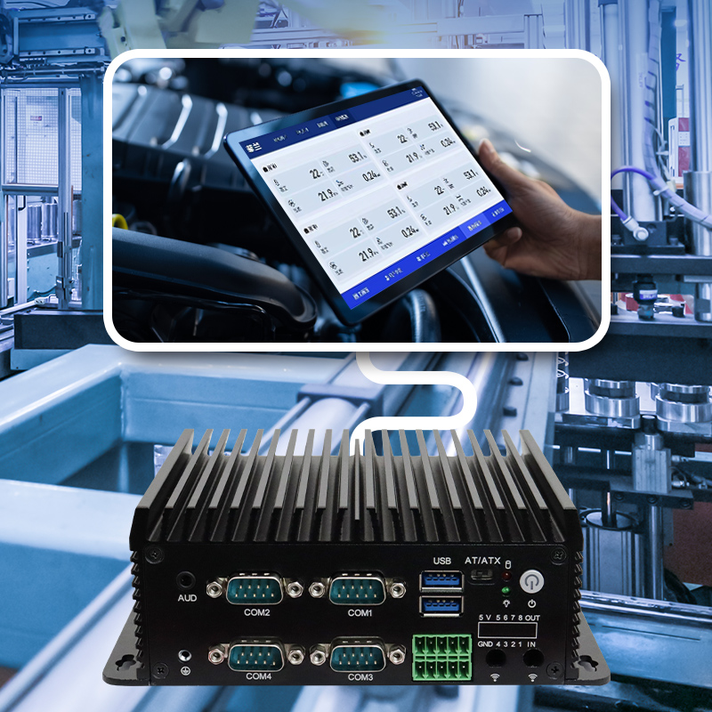 Quad Core N95 N97 Mini PC RS48 - Fanless Industrial Pc Rs485 Core I7 评论和价格
