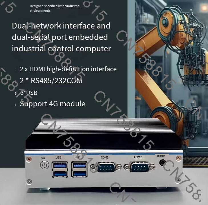Dual LAN/Serial RS485, Fanless - Fanless Industrial Pc Rs485 Core I7 评论和价格