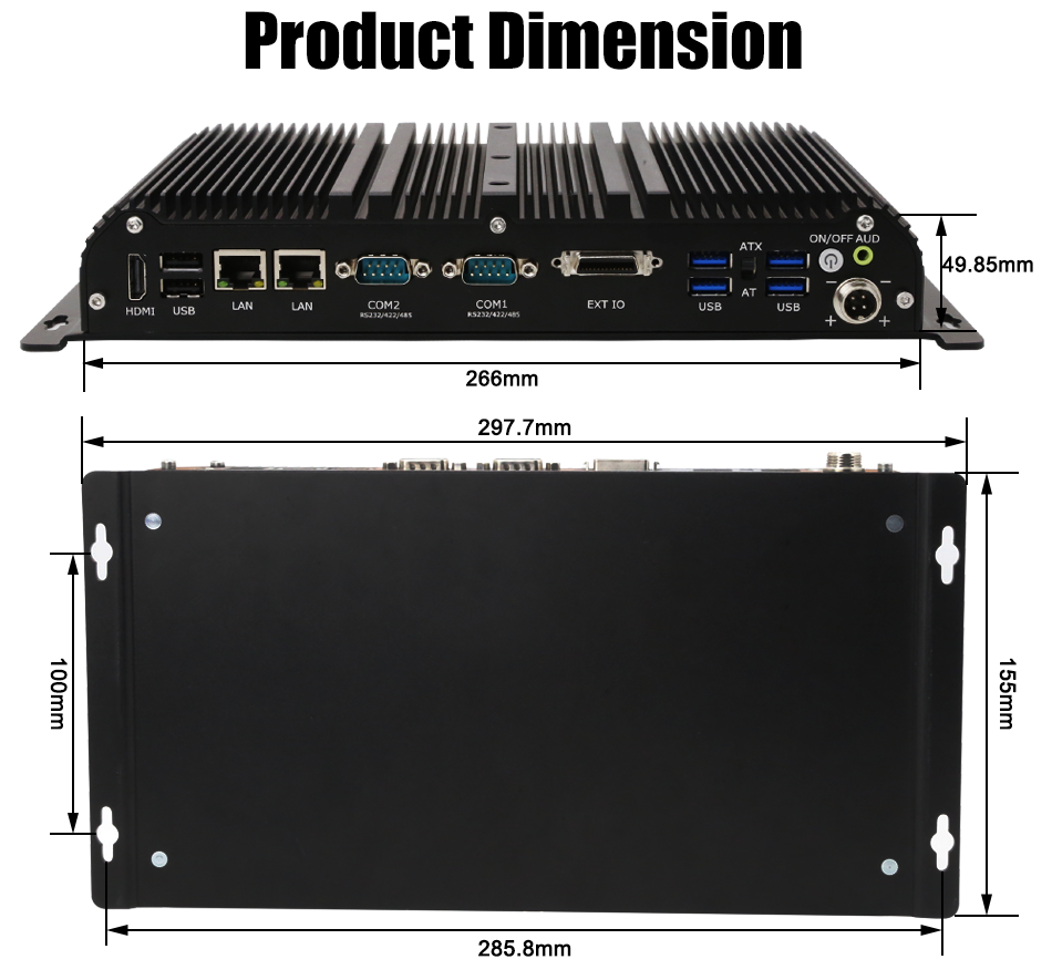 Rugged Fanless Industrial Comp - Fanless Industrial Pc Rs485 Core I7 评论和价格