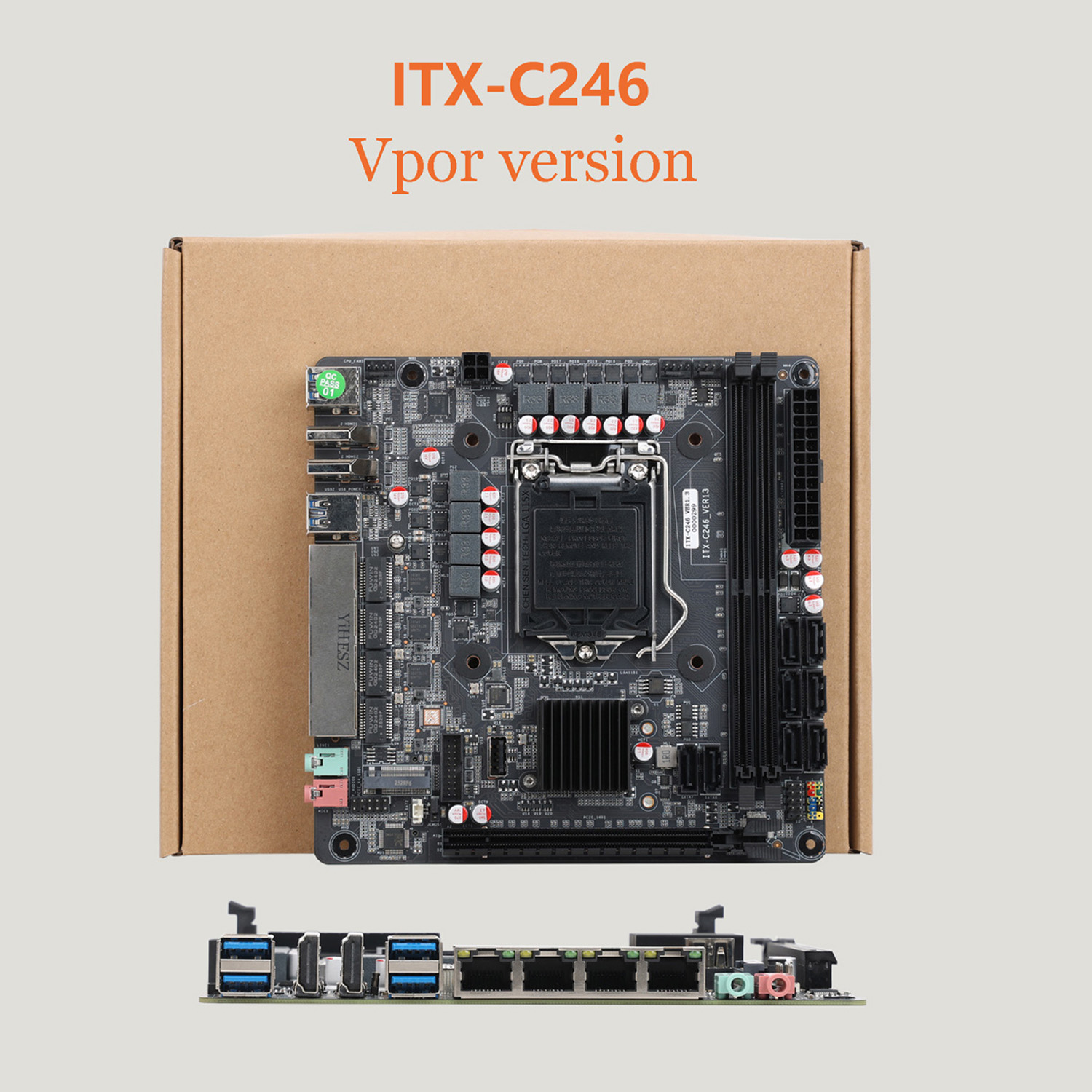 LGA1151 C246 Vpro NAS Motherbo - Nas Motherboard 8 Sata Mini Itx 评论和价格
