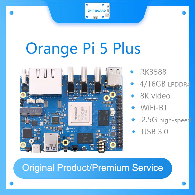 Orange Pi 5 Plus  Single Board - Rockchip Rk3588 Development Board 评论和价格