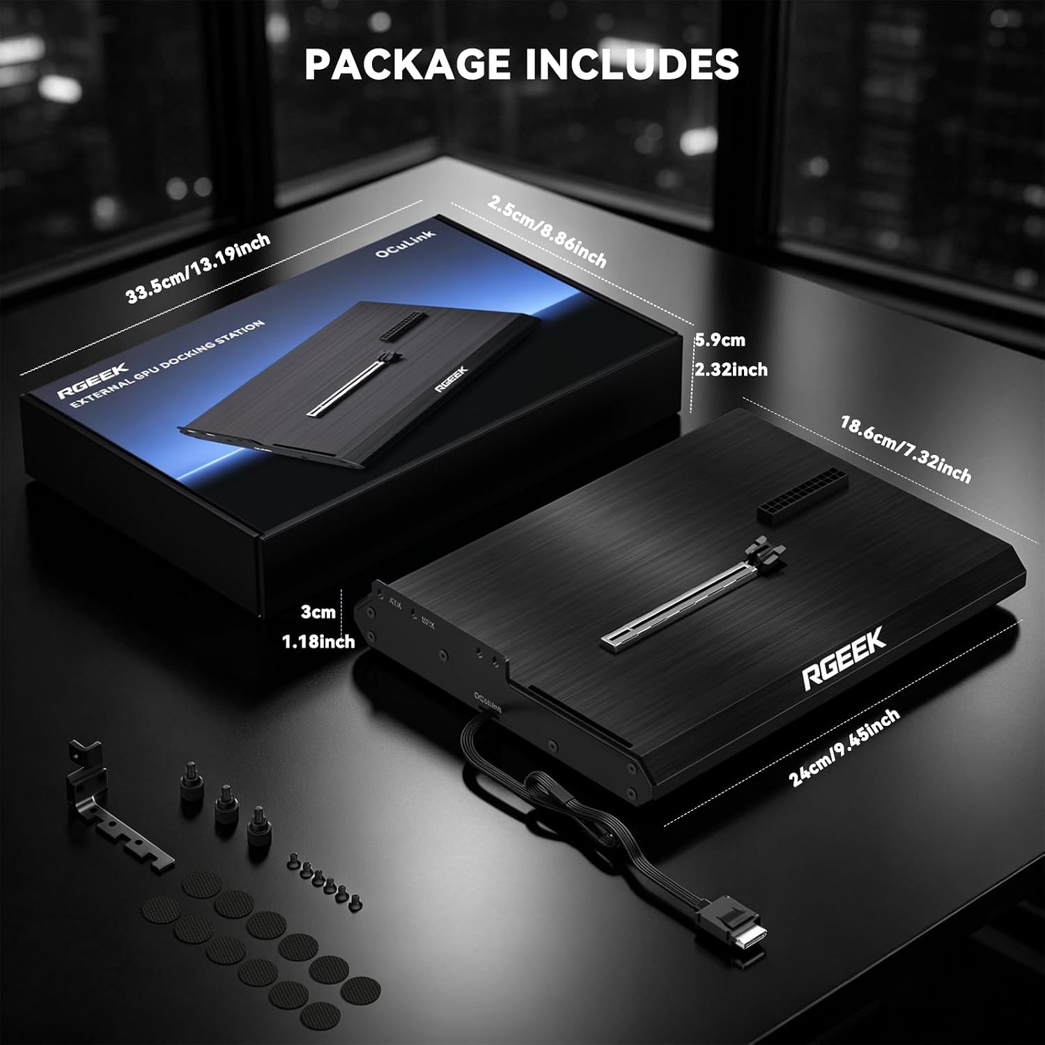 OCuLink eGPU Dock PCIe 5.0 x4  - Oculink Egpu Mini Pc 评论和价格